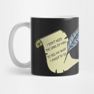 Laws Of Man Mug